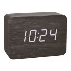 TFA-Dostmann 60.2549.01 réveille-matin Réveil numérique Noir