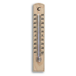 TFA-Dostmann 12.1004 Thermomètre liquide Intérieur & extérieur Hêtre