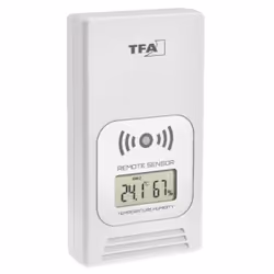 TFA-Dostmann Mondo Noir LCD Batterie