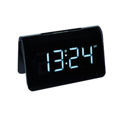 TFA-Dostmann 60.2543.02 réveille-matin Réveil numérique Noir