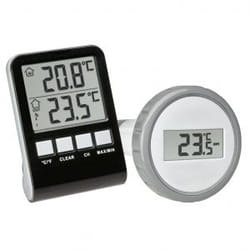 TFA-Dostmann PALMA Thermomètre liquide Intérieur & extérieur Noir, Gris