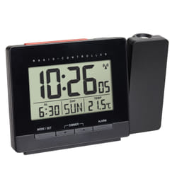 TFA-Dostmann 60.5016.01 réveille-matin Réveil numérique Noir