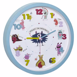 TFA-Dostmann 60.3051.20, Mur, Quartz clock, Rond, Multicolore, Plastique, Enfants