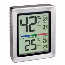 TFA-Dostmann EXACTO, Numérique, Rectangulaire, AAA, 1,5 V, 74 mm, 26 mm