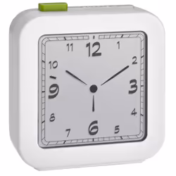 TFA-Dostmann 60.010611, Réveil numérique, Rectangle, Vert, Blanc, Plastique, LCD, Batterie