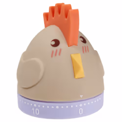 TFA-Dostmann 38.1040, Minuteur mécanique de cuisine, Multicolore, 60 min, Plastique, Caoutchouc, Autonome, 62 mm