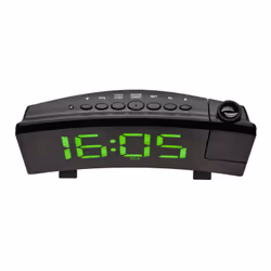 TFA-Dostmann 60.010621 réveille-matin Réveil numérique Noir