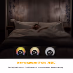 TFA-Dostmann Soluna Réveil à quartz Noir, Transparent - Vue supplémentaire 12