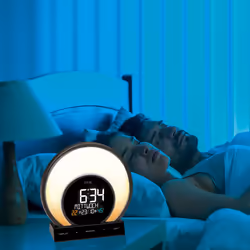 TFA-Dostmann Soluna Réveil à quartz Noir, Transparent - Vue supplémentaire 7