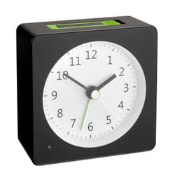TFA-Dostmann LOOM Réveil à quartz Noir, Vert