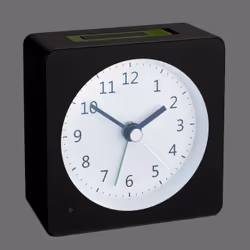 TFA-Dostmann LOOM Réveil à quartz Noir, Vert