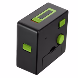 TFA-Dostmann LOOM Réveil à quartz Noir, Vert