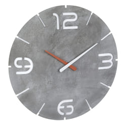 TFA-Dostmann 60.3536.15 wall/table clock Rond Gris, Blanc