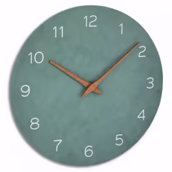 TFA-Dostmann 60.3054.04, Mur, Quartz clock, Cercle, Vert, Bois, Bois