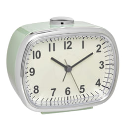 TFA-Dostmann 60.1032.04 réveille-matin Réveil à quartz Couleur menthe, Argent