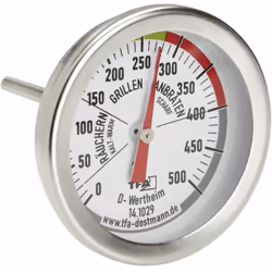 Tfa Dostmann - bbq Grill Smoker Thermomètre de barbecue acier inoxydable