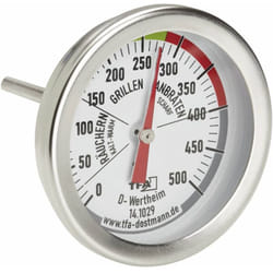 Tfa Dostmann - bbq Grill Smoker Thermomètre de barbecue acier inoxydable