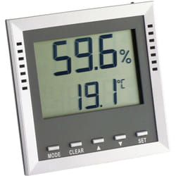 Klima guard Thermo-hygromètre argent 30.5010.54.K A583192 - Tfa Dostmann