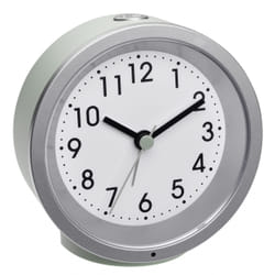 TFA-Dostmann 60.010669 réveille-matin Réveil à quartz Couleur menthe, Argent
