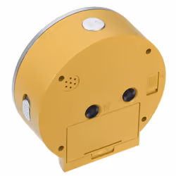 TFA-Dostmann 60.010670 réveille-matin Réveil à quartz Argent, Blanc, Jaune