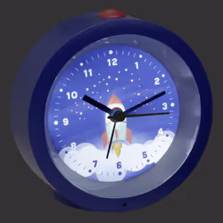 TFA-Dostmann 60.1033.06 réveille-matin Réveil à quartz Bleu