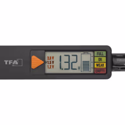TFA-Dostmann 98.1126.01 testeur de piles et d'énergies Noir