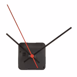 TFA-Dostmann 60.010691, Mur, Quartz clock, Carré, Noir, Plastique, AA