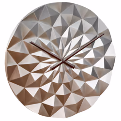 TFA-Dostmann DIAMOND, Mur, Quartz clock, Rond, Or rose, Plastique, AA