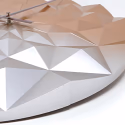 TFA-Dostmann DIAMOND Quartz clock Rond Or rose