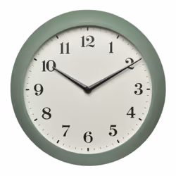 TFA-Dostmann 60.3540.04 Quartz clock Rond Vert