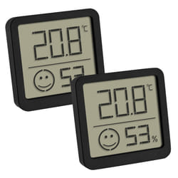 TFA-Dostmann 30.5053.01.02 thermomètre environnement Thermomètre électrique Intérieure Noir