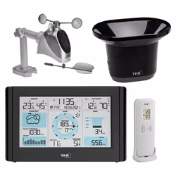 TFA-Dostmann 35.1161.01 thermomètre environnement Thermomètre électrique Intérieur & extérieur Noir - Vue supplémentaire 8