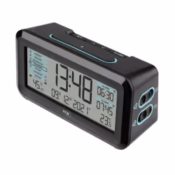 TFA-Dostmann Boxx2, Réveil numérique, Rectangle, Noir, Plastique, 12/24h, 0 - 50 °C