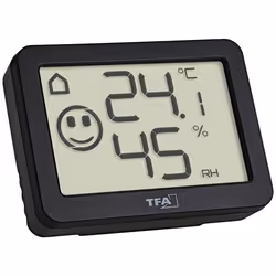 TFA Dostmann Thermo-hygromètre noir 30.5055.01