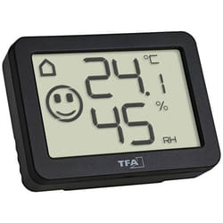 TFA Dostmann Thermo-hygromètre noir 30.5055.01