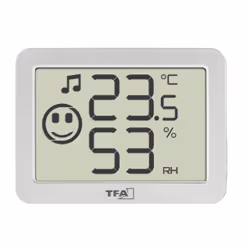 TFA-Dostmann 30.5055.02 capteur de température et d'humidité Intérieure Capteur d'humidité et de température Autonome Sans fil - Vue supplémentaire 8