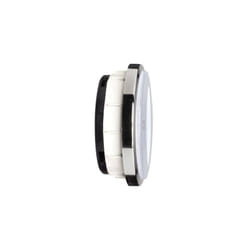 Tfa Dostmann - Horloge radiopilotée 60.3543.02 radiopiloté(e) 90 mm x 36 mm chrome (brillant) à encastrer