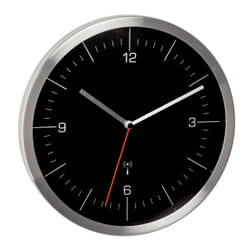 TFA-Dostmann 60.3544.01 Horloge murale et de table Horloge radio-pilotée Rond Acier inoxydable