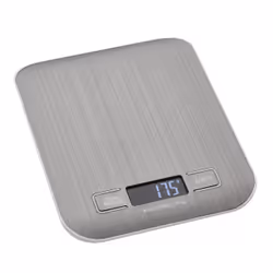 TFA-Dostmann Amaretti, Balance de ménage électronique, 10 kg, 1 g, Argent, Plastique, Rectangle