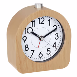TFA-Dostmann 60.1038.05 réveille-matin Réveil à quartz Hêtre