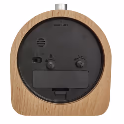 TFA-Dostmann 60.1038.05 réveille-matin Réveil à quartz Hêtre