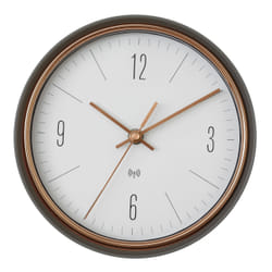 TFA-Dostmann 60.3547.10 Horloge murale et de table Horloge atomique Rond Gris