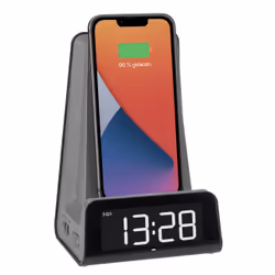 TFA-Dostmann 60.2033.10 réveille-matin Réveil numérique Anthracite