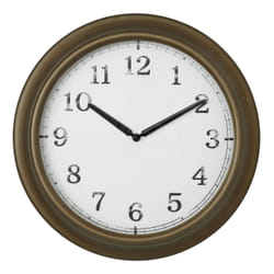 TFA-Dostmann 60.3066.53 Horloge murale et de table Horloge à quartz Rond Laiton