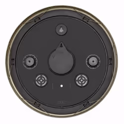 TFA-Dostmann 60.3066.53 Horloge murale et de table Horloge à quartz Rond Laiton