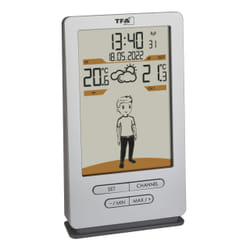 TFA-Dostmann Weather Jack Argent Batterie