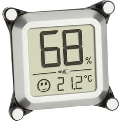Tfa Dostmann - Humidore Thermo-hygromètre argent 30.5056.54