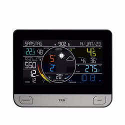 TFA-Dostmann View Pro Noir Batterie DC Wifi