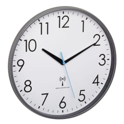 TFA-Dostmann 60.3549.10 Horloge murale et de table Horloge analogique Rond Gris