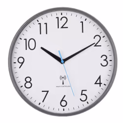 TFA-Dostmann 60.3549.10 Horloge murale et de table Horloge analogique Rond Gris